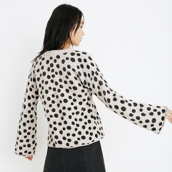 Madewell Leopard Dot Pullover Sweater - Picture 4 of 4